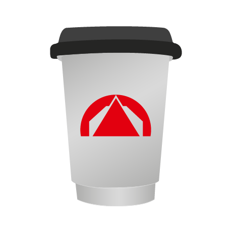 Pappbecher to Go BIO | 300 ml doppelwandig | rundum bedruckt