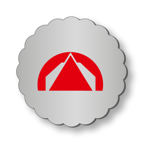 Getränkeuntersetzer aus Airlaid | D 9 cm rund mit Wellenrand | einseitig bedruckt