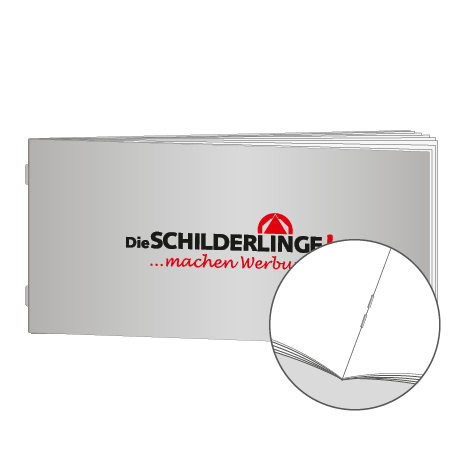 Broschüren Drahtheftung DIN lang